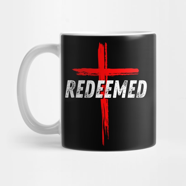 Redeemed By God Christian Quote by Art-Jiyuu